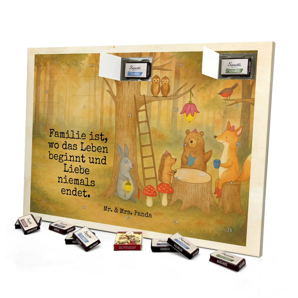 Chocolate advent calendar forest animals picnic Design card, gift ideas, gifts, small animals, cute, cute animal motives, hand drawn, funny sayings, good mood, special gifts, animal lover, mouse, forest, hare, squirrel, forest animals, picnic