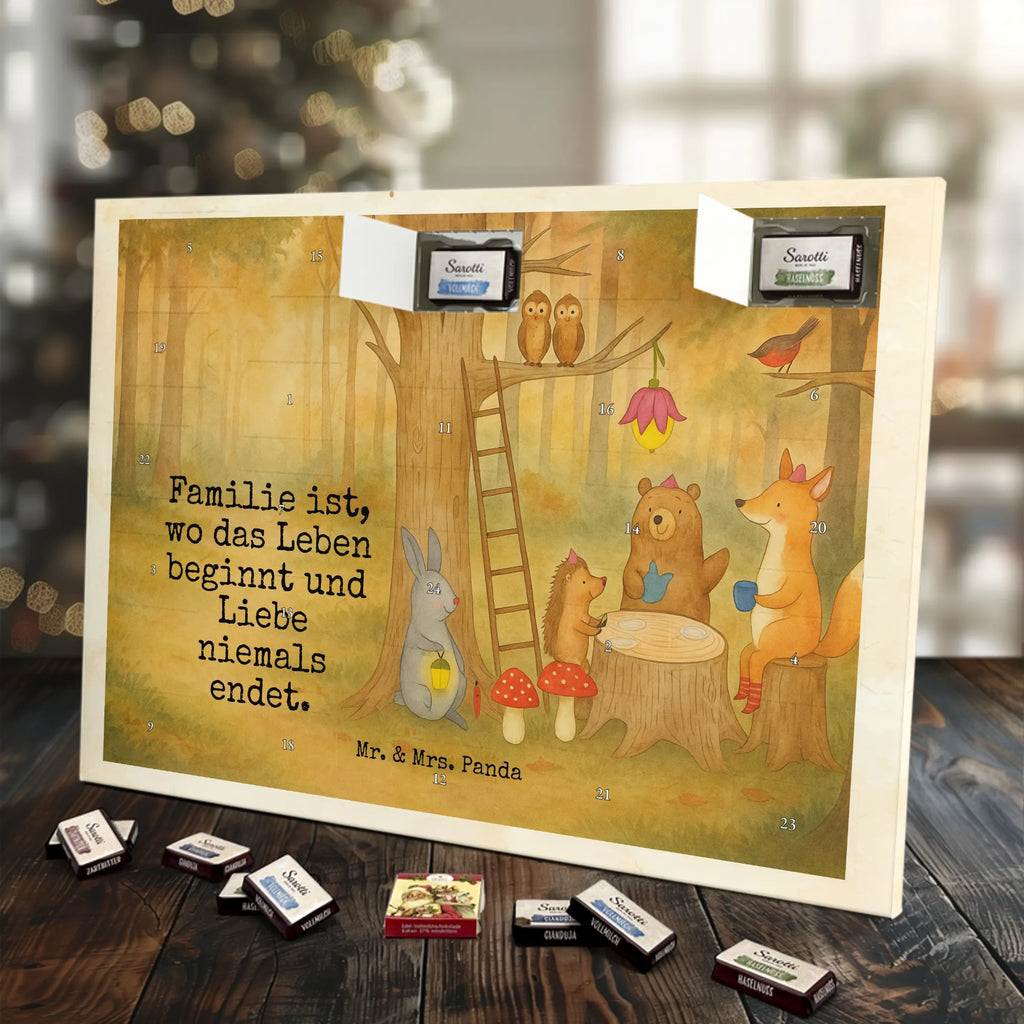 Chocolate advent calendar forest animals picnic Design card, gift ideas, gifts, small animals, cute, cute animal motives, hand drawn, funny sayings, good mood, special gifts, animal lover, mouse, forest, hare, squirrel, forest animals, picnic