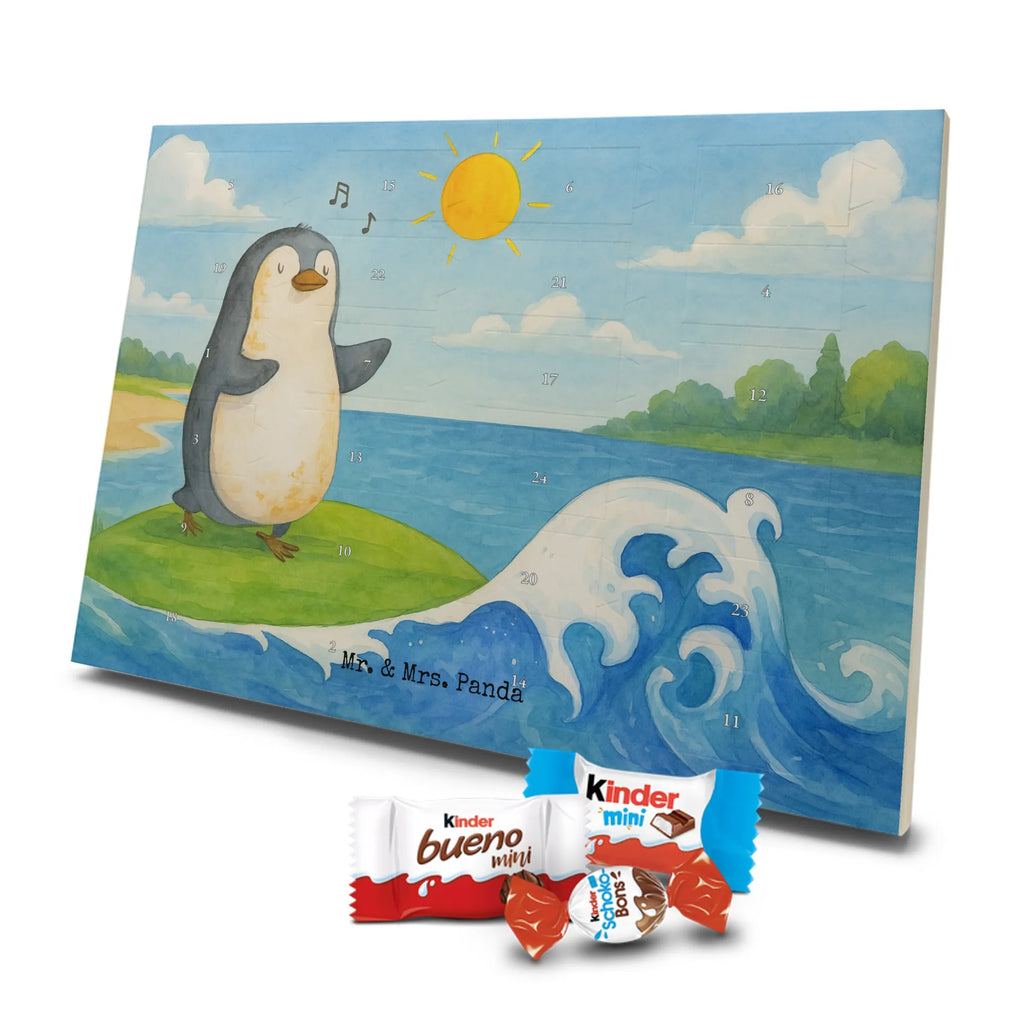 Chocolate advent calendar Penguin surfer Design North Pole, Penguins, surfers, surfing, waves, penguins, holidays, wave riding