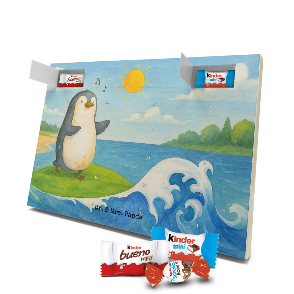 Chocolate advent calendar Penguin surfer Design North Pole, Penguins, surfers, surfing, waves, penguins, holidays, wave riding