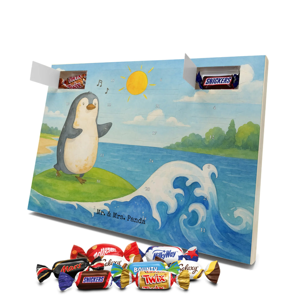 Chocolate advent calendar Penguin surfer Design North Pole, Penguins, surfers, surfing, waves, penguins, holidays, wave riding