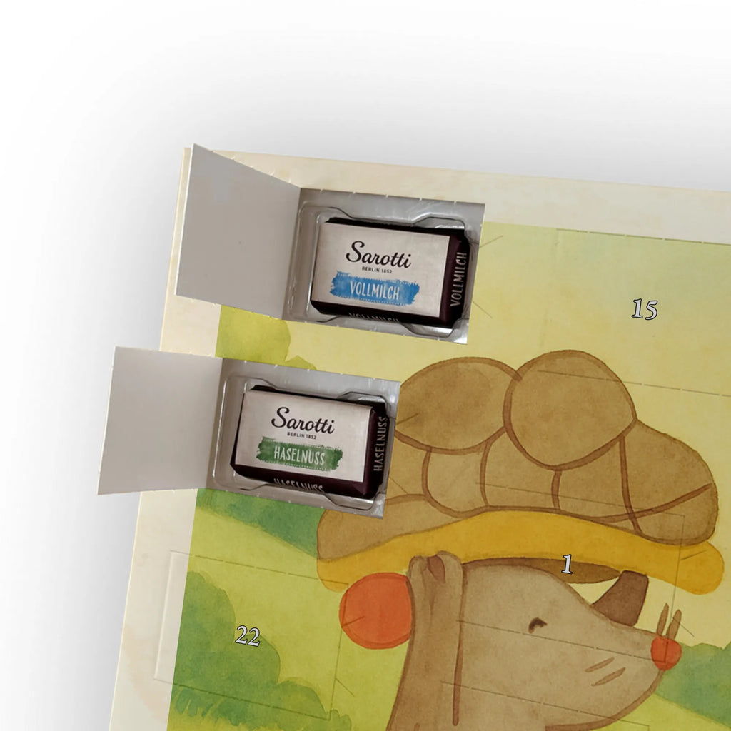 Chocolate advent calendar tortoise Mouse Design gift, gift ideas, cute, illustrated, tortoise, reptile, ancient creature, sweet, birthday gift, turtle gift items, funny turtle gifts, pet turtles, best friend, sister or daughter, turtle lover, friends, mouse, girlfriends