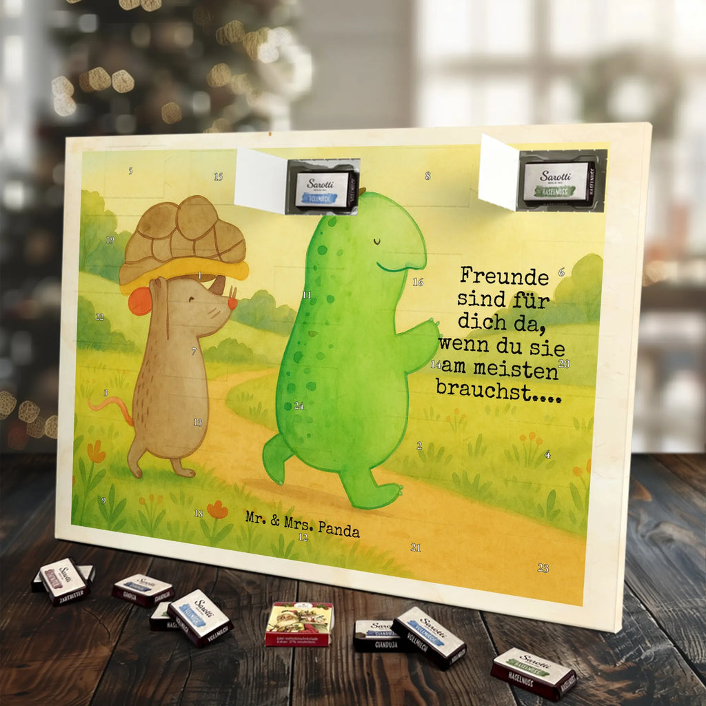 Chocolate advent calendar tortoise Mouse Design gift, gift ideas, cute, illustrated, tortoise, reptile, ancient creature, sweet, birthday gift, turtle gift items, funny turtle gifts, pet turtles, best friend, sister or daughter, turtle lover, friends, mouse, girlfriends