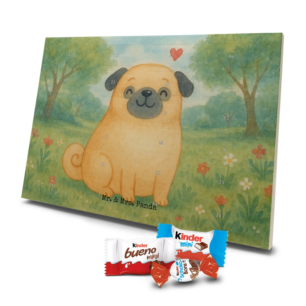 Chocolate advent calendar Pug Design dog breed, mutt, hound, woof, dog mama, love dogs, love for dogs, dog decorative items, bag with dog print, funny gifts for dog owners, what do you give a dog lover, Christmas gifts for dogs, gifts for dogs, dog sayings, dog love, Pug