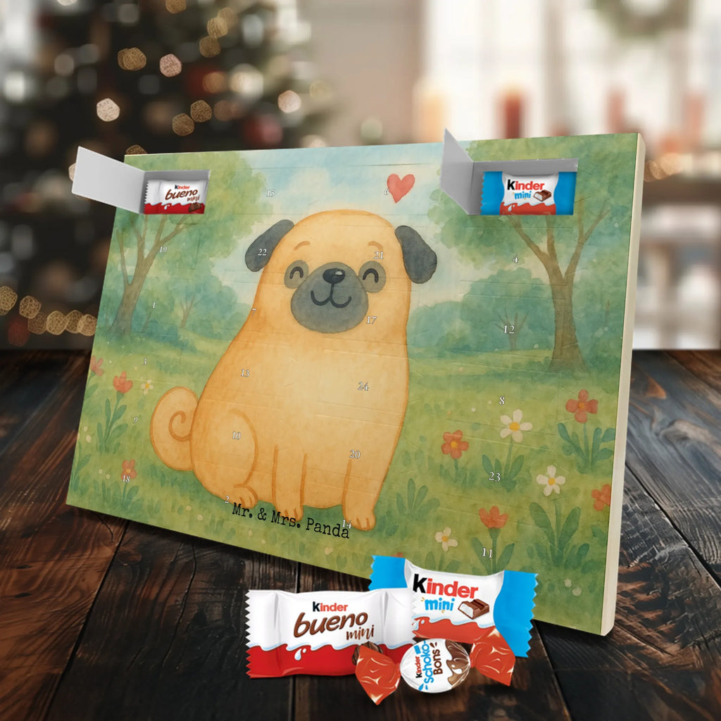 Chocolate advent calendar Pug Design dog breed, mutt, hound, woof, dog mama, love dogs, love for dogs, dog decorative items, bag with dog print, funny gifts for dog owners, what do you give a dog lover, Christmas gifts for dogs, gifts for dogs, dog sayings, dog love, Pug