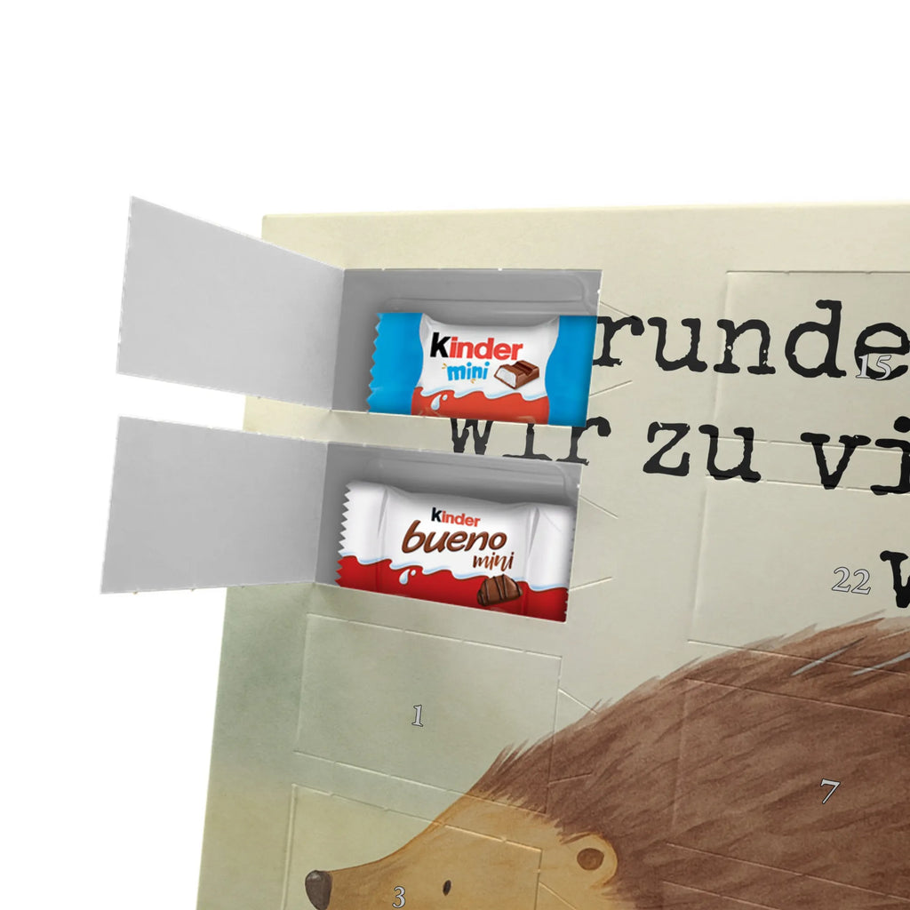 Chocolate advent calendar Hedgehog hearts Design card, gift ideas, gifts, small animals, cute, cute animal motives, hand drawn, funny sayings, good mood, special gifts, animal lover, hearts, trust, kiss, heart