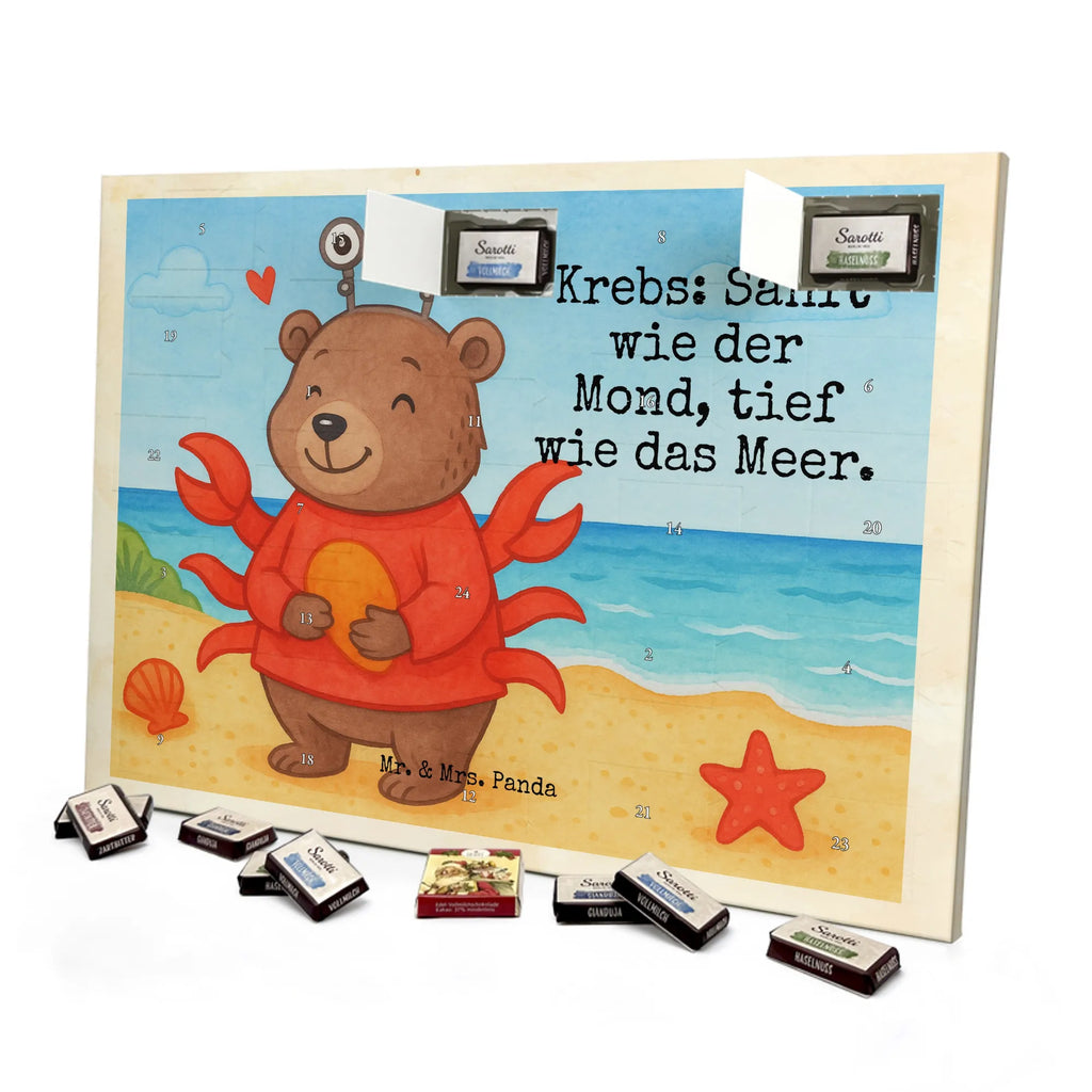 Chocolate advent calendar Cancer Astrology Design constellations, birthdays, astrology, date of birth, month of birth