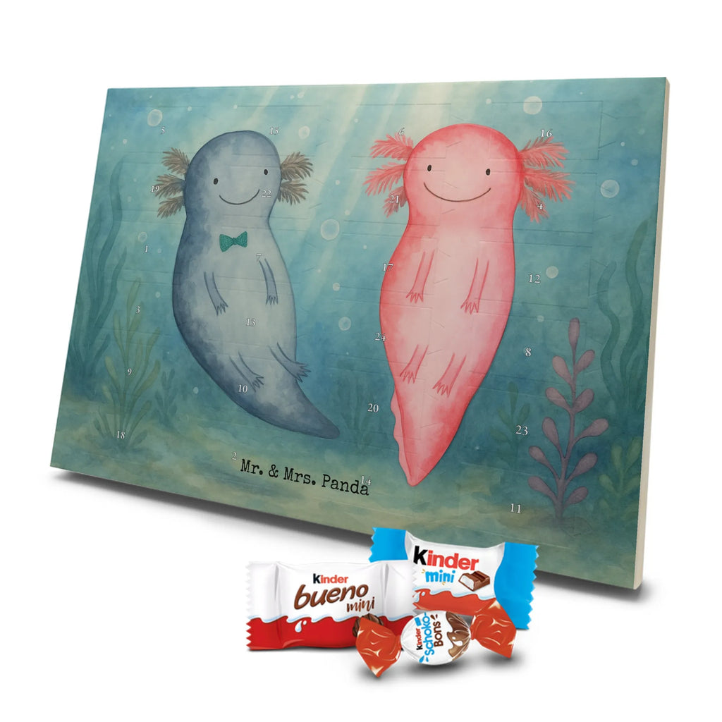 Chocolate advent calendar axolotl Love Design Loving, Two, Together, Marriage, Proposal of marriage, Love gift, gift for her, gift for him, anniversary gift, Valentine&#39;s Day Gift for Women Love Gift Anniversary Wedding Anniversary Party Favor Gift for Girlfriend Gift for Partner Boyfriend Gift Token of Love for Men for Husband