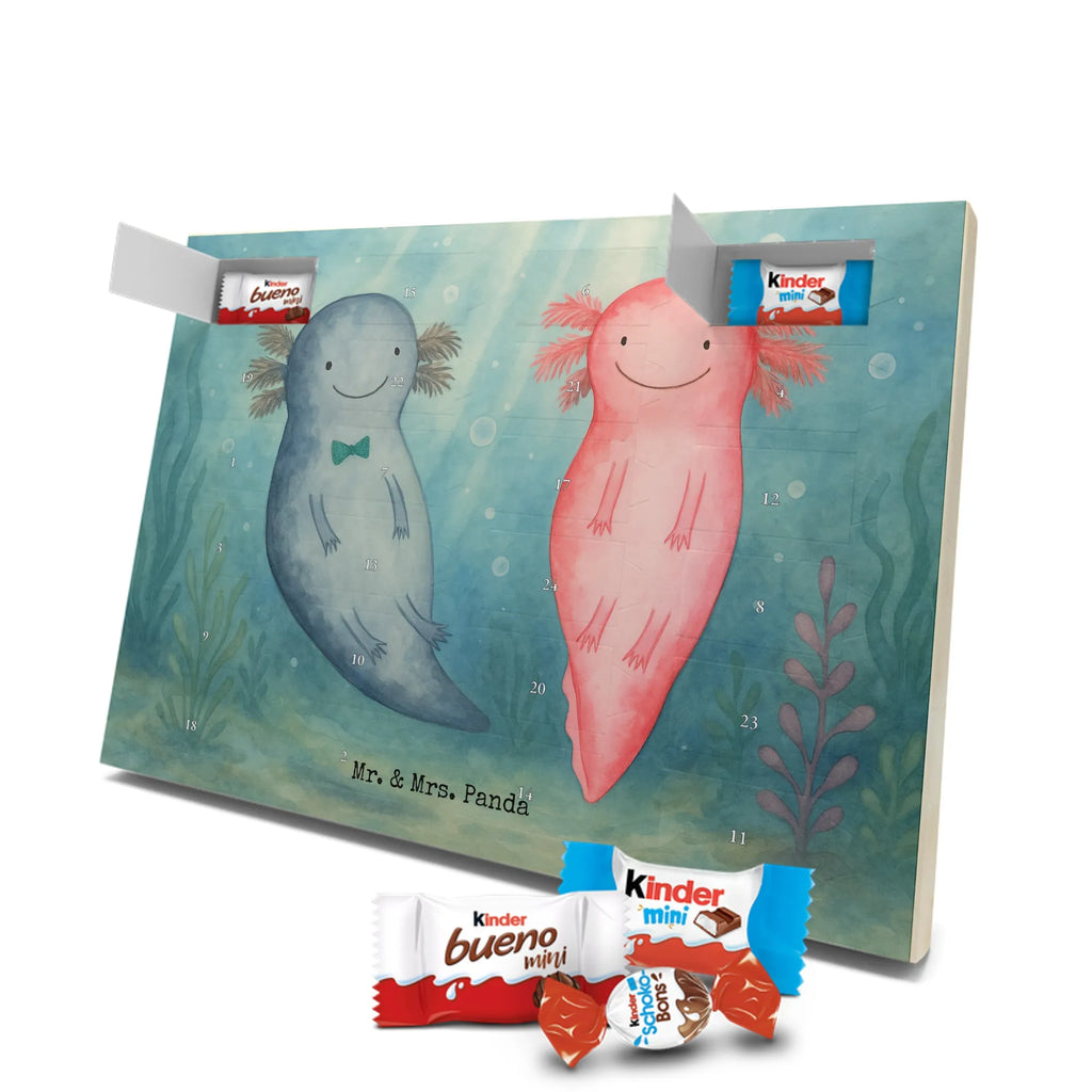 Chocolate advent calendar axolotl Love Design Loving, Two, Together, Marriage, Proposal of marriage, Love gift, gift for her, gift for him, anniversary gift, Valentine&#39;s Day Gift for Women Love Gift Anniversary Wedding Anniversary Party Favor Gift for Girlfriend Gift for Partner Boyfriend Gift Token of Love for Men for Husband