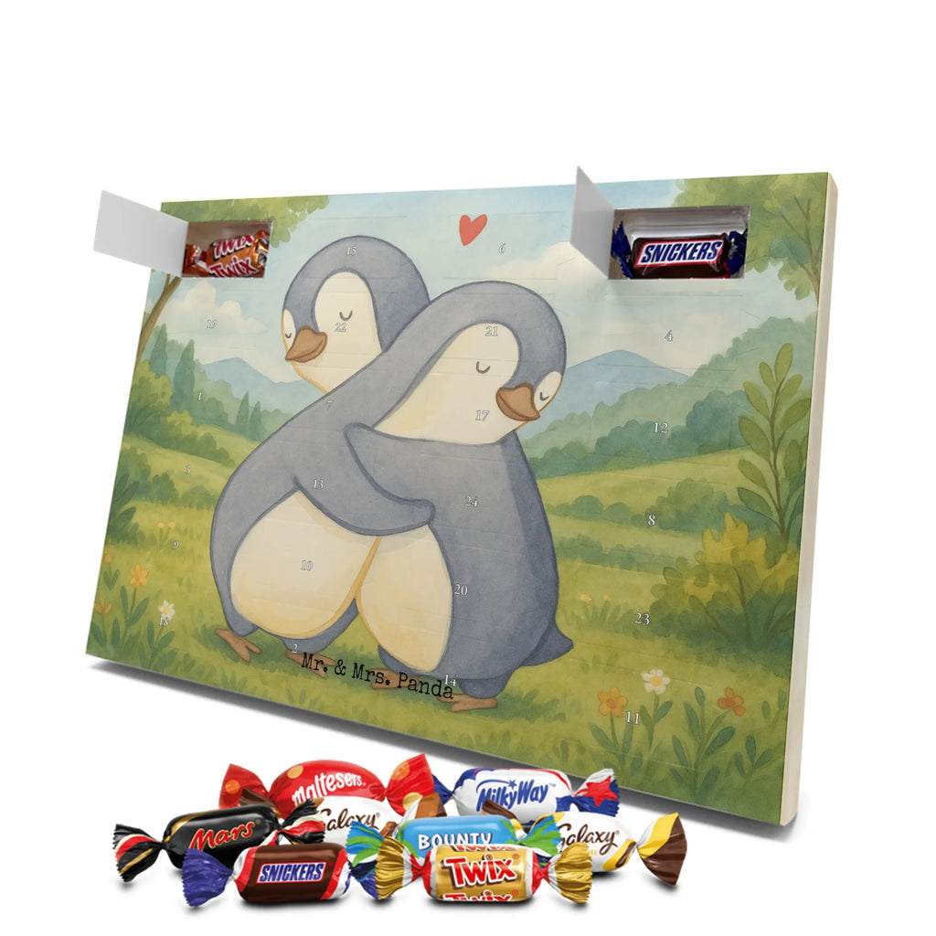 Chocolate advent calendar penguins Cuddle Design Loving, Two, Together, Marriage, Proposal of marriage, Love gift, gift for her, gift for him, anniversary gift, Valentine&#39;s Day Gift for Women Love Gift Anniversary Wedding Anniversary Party Favor Gift for Girlfriend Gift for Partner Boyfriend Gift Token of Love for Men for Husband