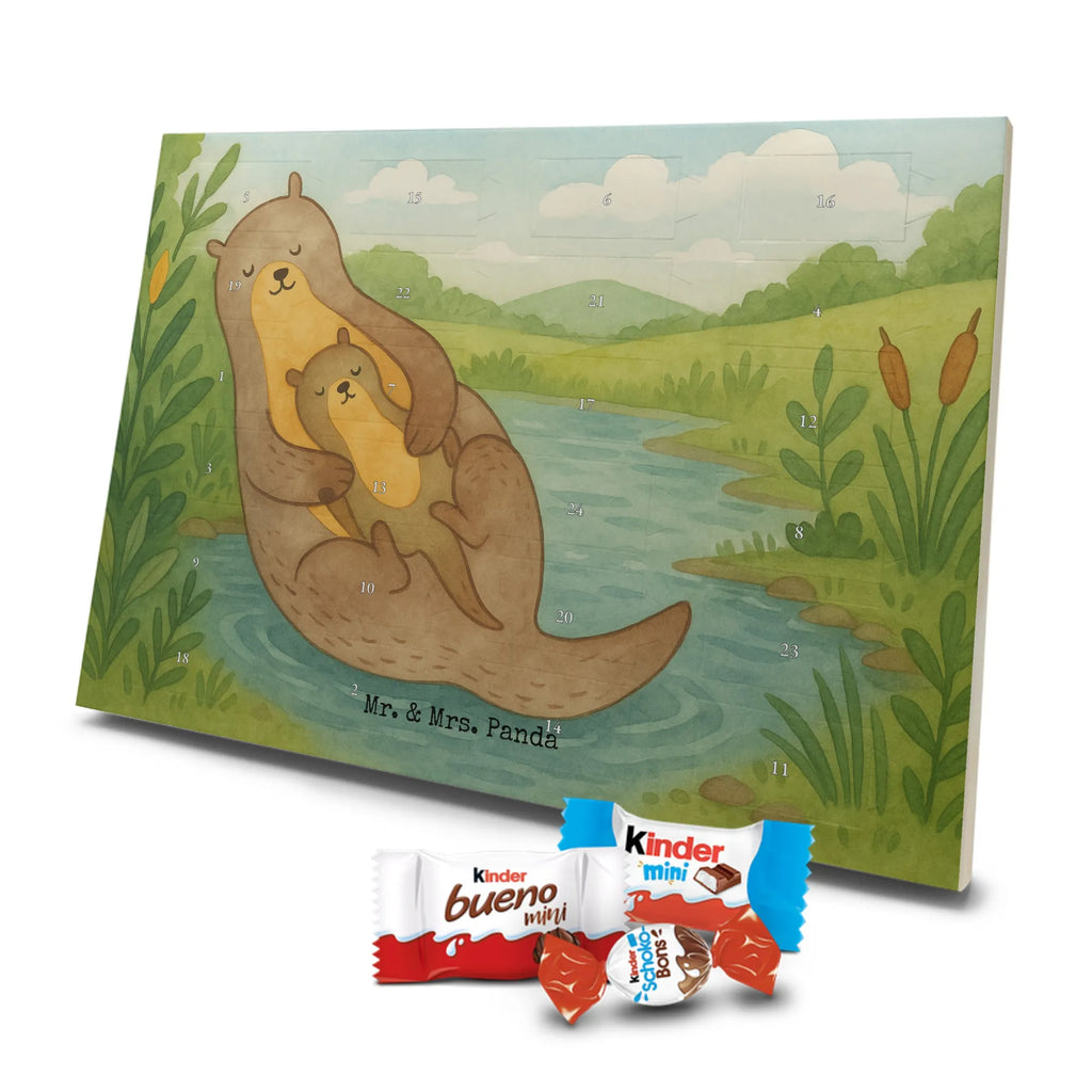 Chocolate advent calendar otter child Design animal lover, marten, sea otter, European otter, water mammal, aquatic animal, baby otter, predator, water, otter gifts, gift ideas for animal lovers, animal, mammal, water animal, gifts for people in love, Otter Sea Otter Lake Otter