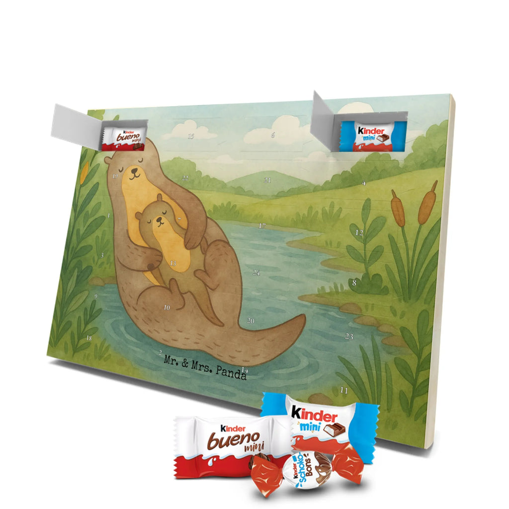 Chocolate advent calendar otter child Design animal lover, marten, sea otter, European otter, water mammal, aquatic animal, baby otter, predator, water, otter gifts, gift ideas for animal lovers, animal, mammal, water animal, gifts for people in love, Otter Sea Otter Lake Otter