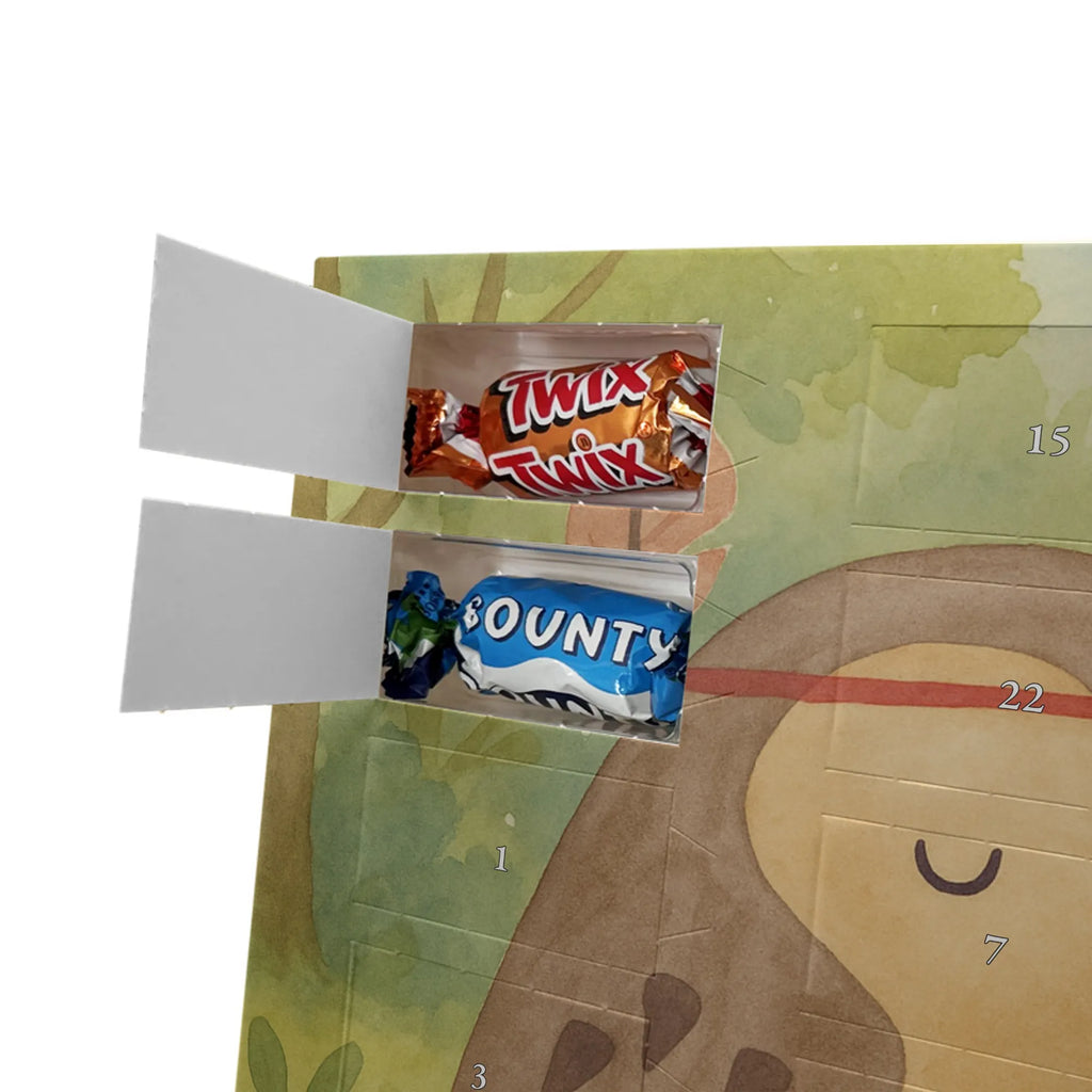 Chocolate advent calendar Owl feather headdress Design gift ideas, birthday present, forest animal, bird, nocturnal, illustrated, romantic gift, owl decor, Beautiful saying, Life is an adventure, Travel saying, Owl decoration, Indian saying, Feather decoration, Decoration