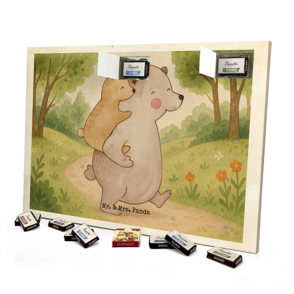Chocolate advent calendar Papa Bear Design Father's Day, Mother's Day, birthday, father's day, present, uncle