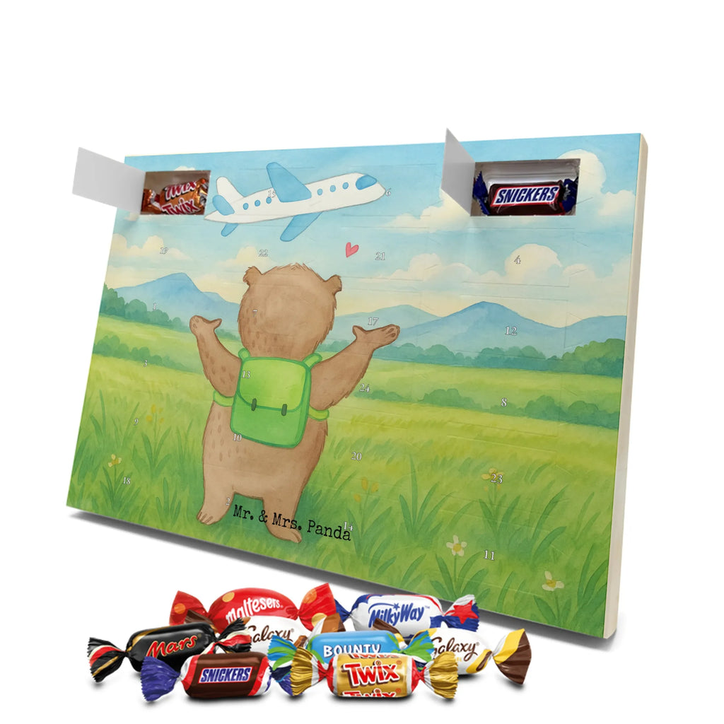 Chocolate advent calendar bear Airplane Design Loving, Two, Together, Marriage, Proposal of marriage, Love gift, gift for her, gift for him, anniversary gift, Valentine&#39;s Day Gift for Women Love Gift Anniversary Wedding Anniversary Party Favor Gift for Girlfriend Gift for Partner Boyfriend Gift Token of Love for Men for Husband