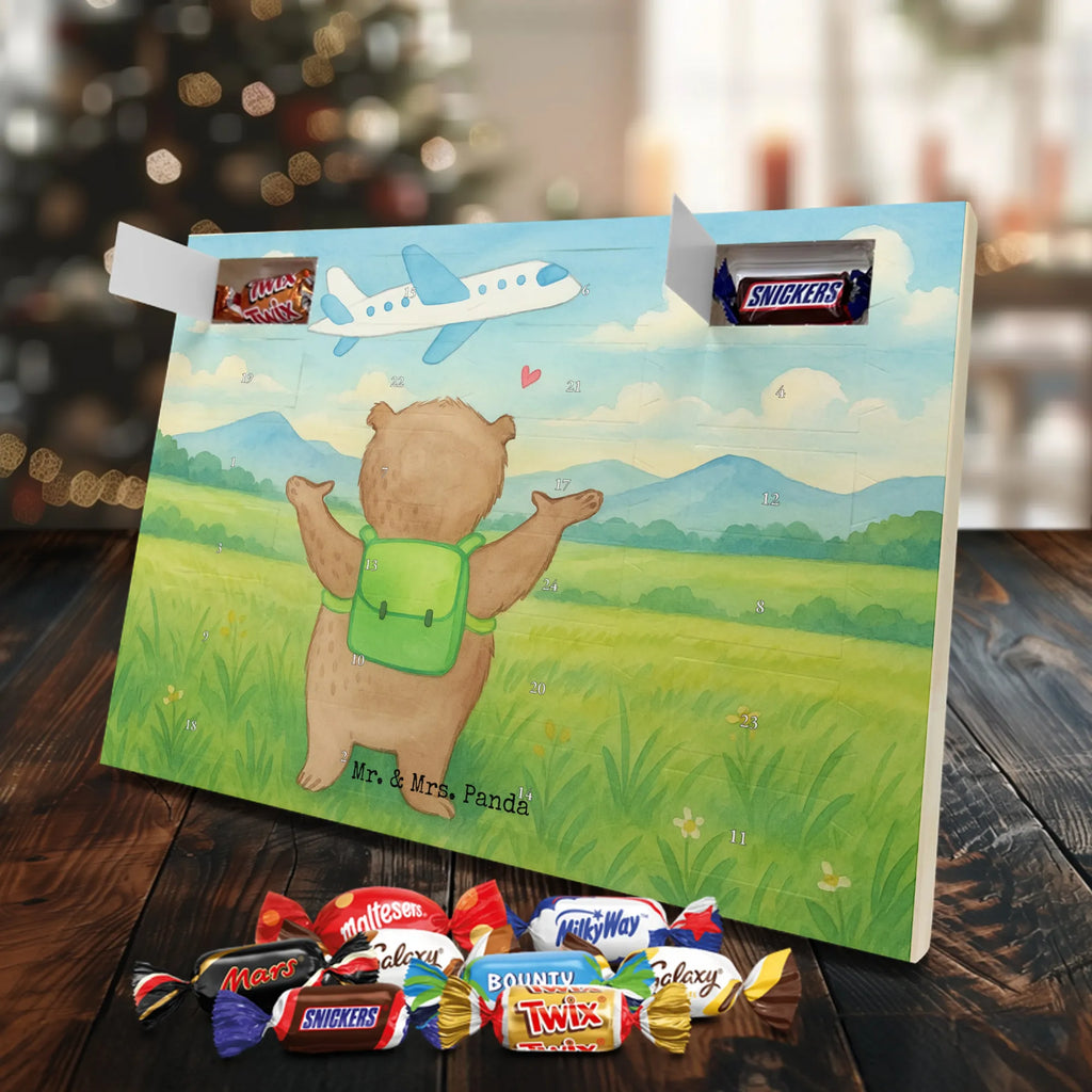 Chocolate advent calendar bear Airplane Design Loving, Two, Together, Marriage, Proposal of marriage, Love gift, gift for her, gift for him, anniversary gift, Valentine&#39;s Day Gift for Women Love Gift Anniversary Wedding Anniversary Party Favor Gift for Girlfriend Gift for Partner Boyfriend Gift Token of Love for Men for Husband