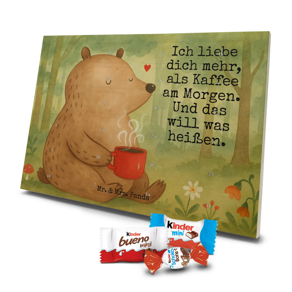 Chocolate advent calendar bear morning coffee Design Loving, Two, Together, Marriage, Proposal of marriage, Love gift, gift for her, gift for him, anniversary gift, Valentine&#39;s Day Gift for Women Love Gift Anniversary Wedding Anniversary Party Favor Gift for Girlfriend Gift for Partner Boyfriend Gift Token of Love for Men for Husband