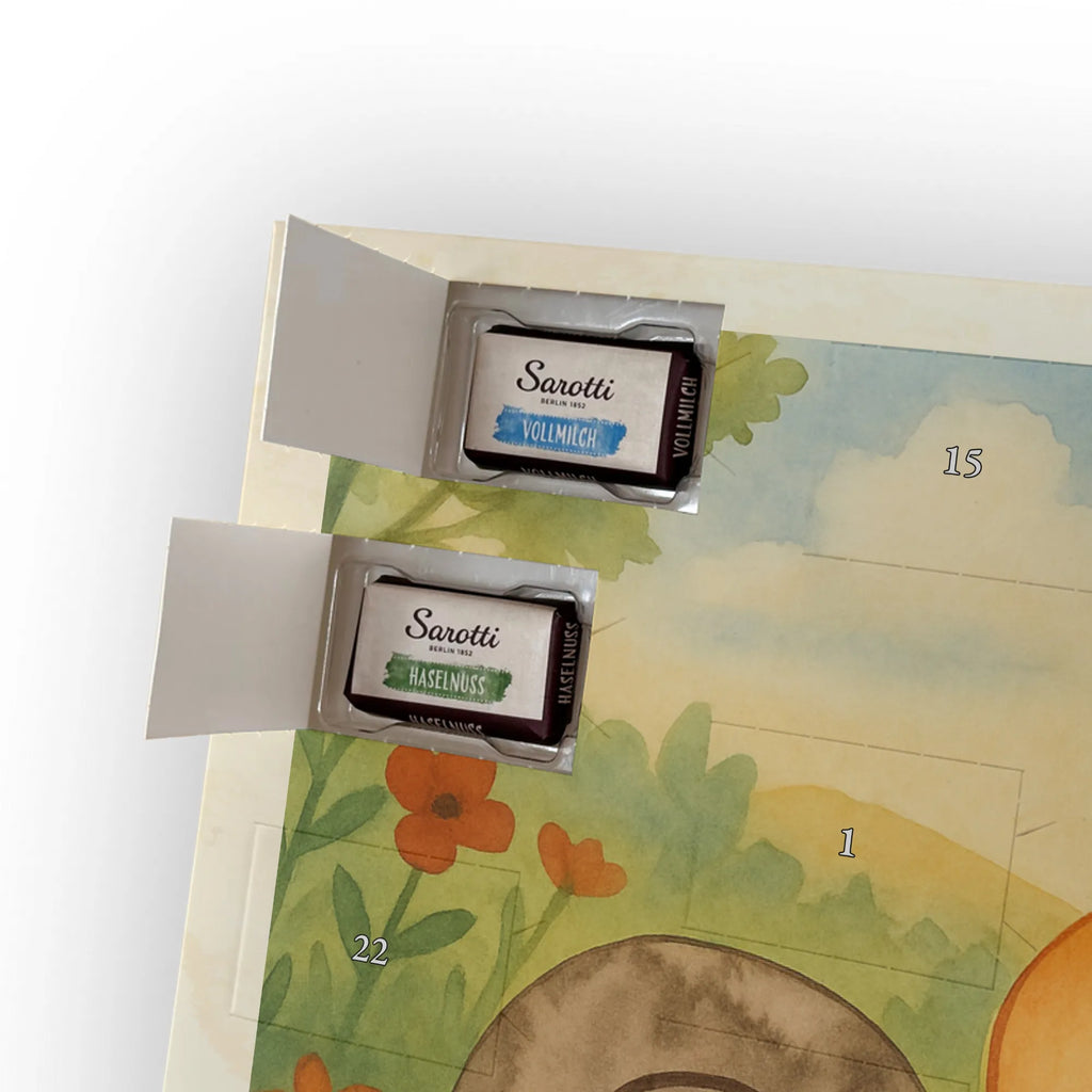 Chocolate advent calendar Snails in love Design Loving, Two, Together, Marriage, Proposal of marriage, Love gift, gift for her, gift for him, anniversary gift