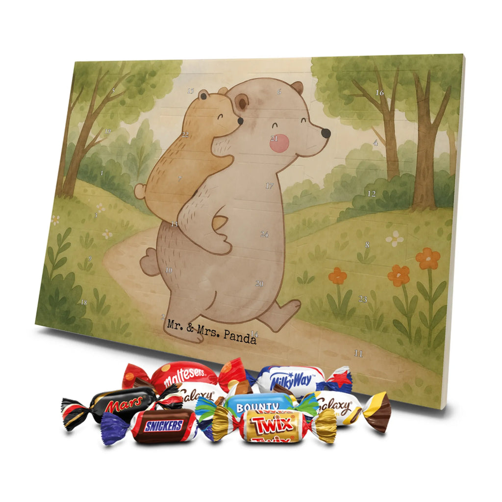 Chocolate advent calendar Papa Bear Design Father's Day, Mother's Day, birthday, father's day, present, uncle