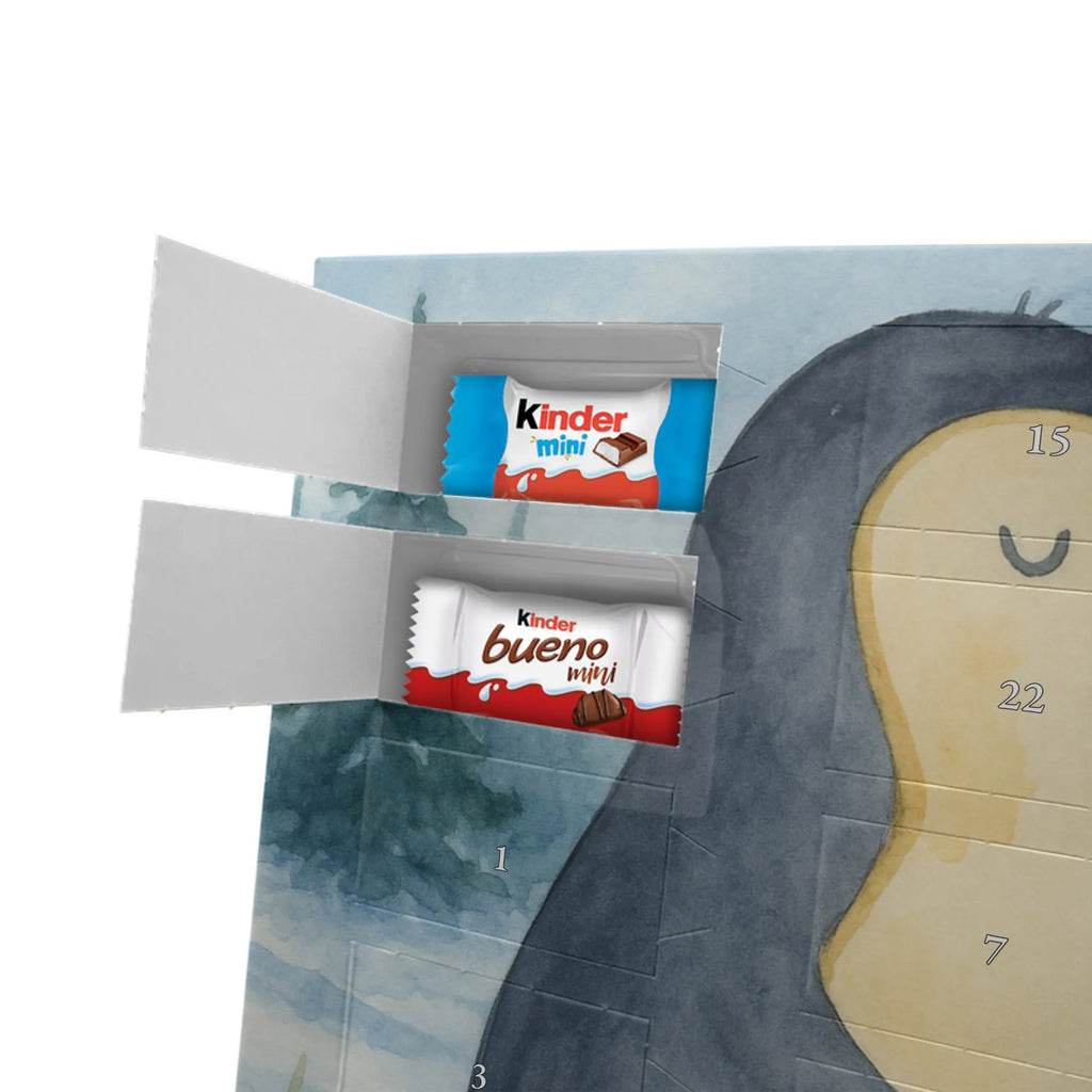 Chocolate advent calendar Penguin embrace Design North Pole, Penguins, wedding, wedding gift, love gift, lovers, anniversary, proof of love, wedding day