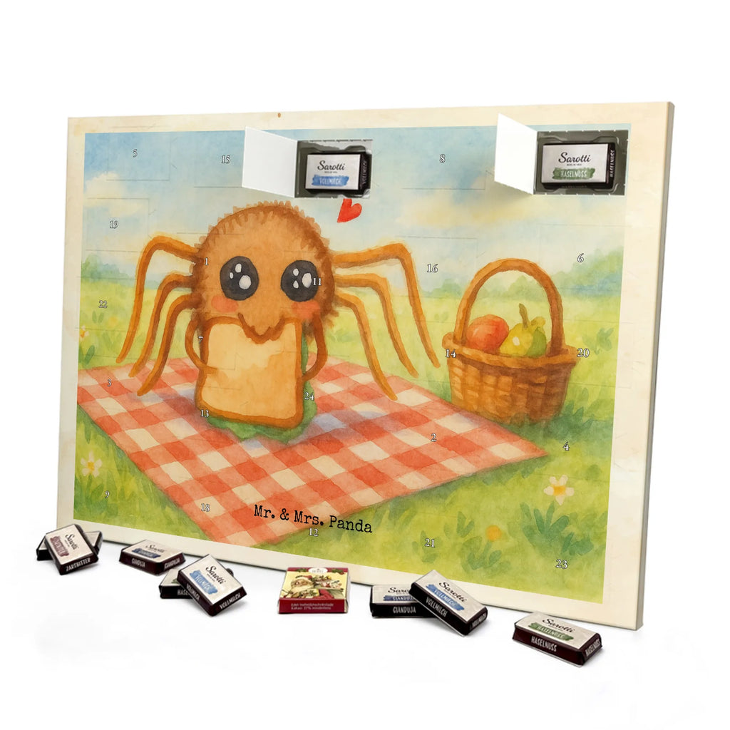 Chocolate advent calendar Spider Agathe Sandwich Design Spider Agathe, Spider