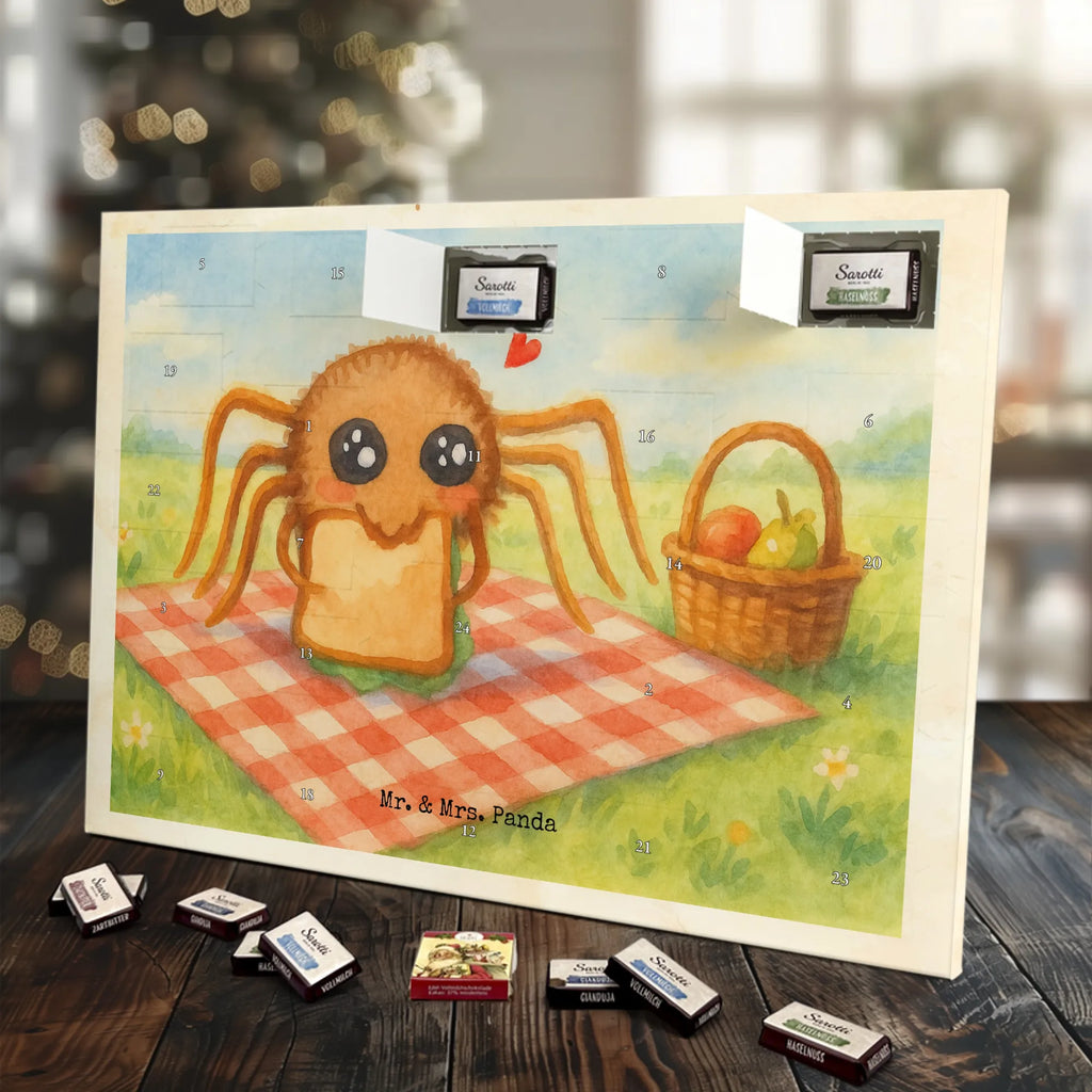 Chocolate advent calendar Spider Agathe Sandwich Design Spider Agathe, Spider