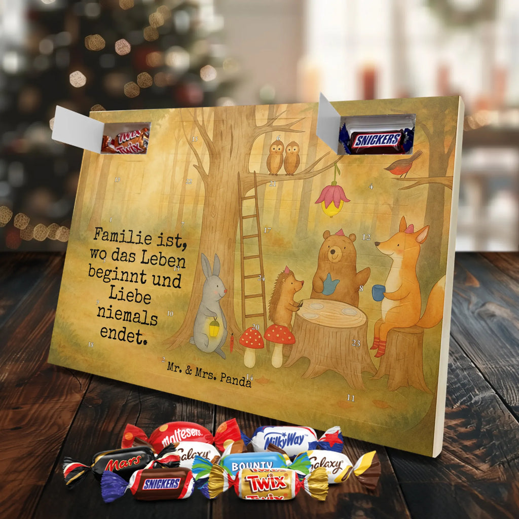 Chocolate advent calendar forest animals picnic Design card, gift ideas, gifts, small animals, cute, cute animal motives, hand drawn, funny sayings, good mood, special gifts, animal lover, mouse, forest, hare, squirrel, forest animals, picnic