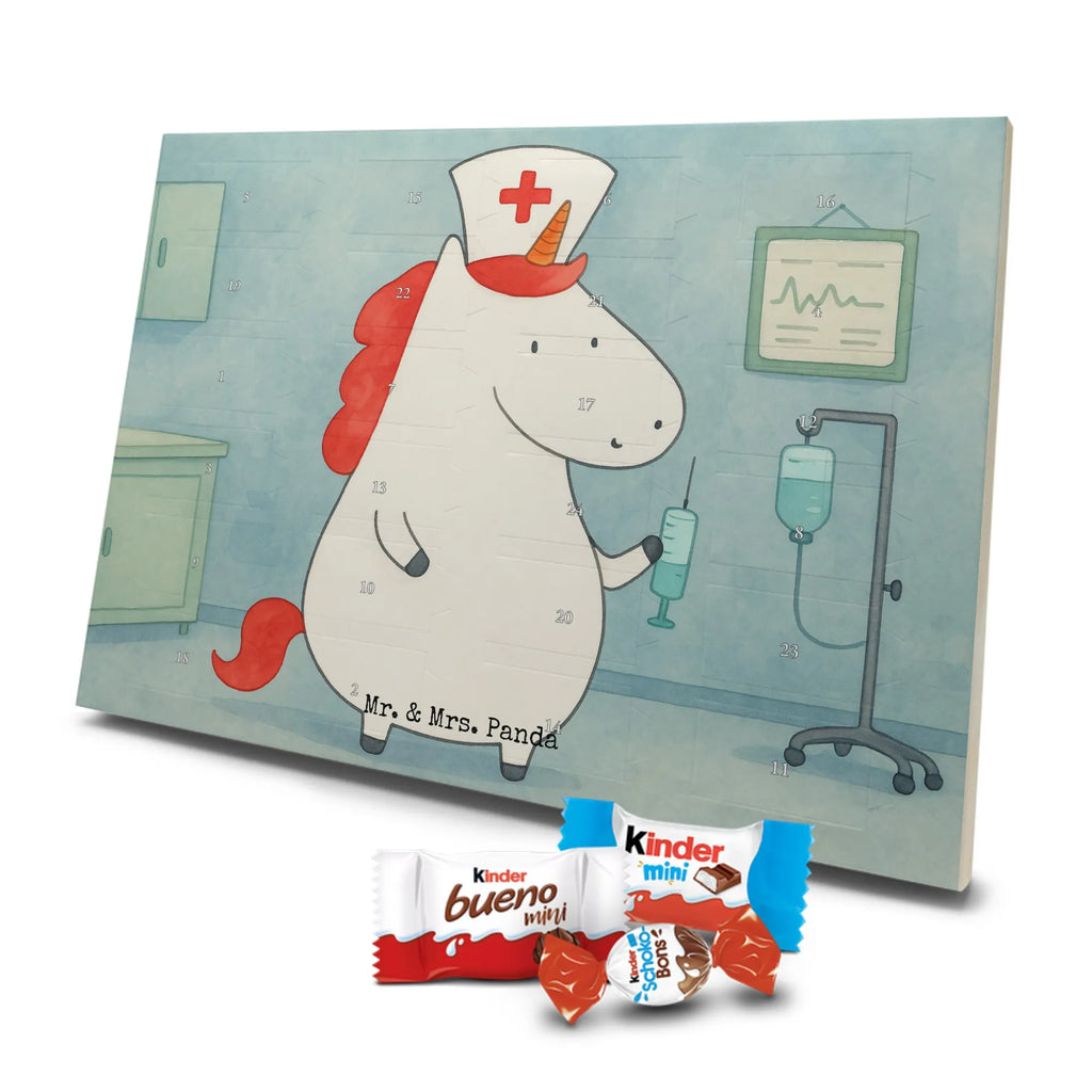 Chocolate advent calendar unicorn Nurse Design doctor gift, nurse thank you, hospital, nurse gift