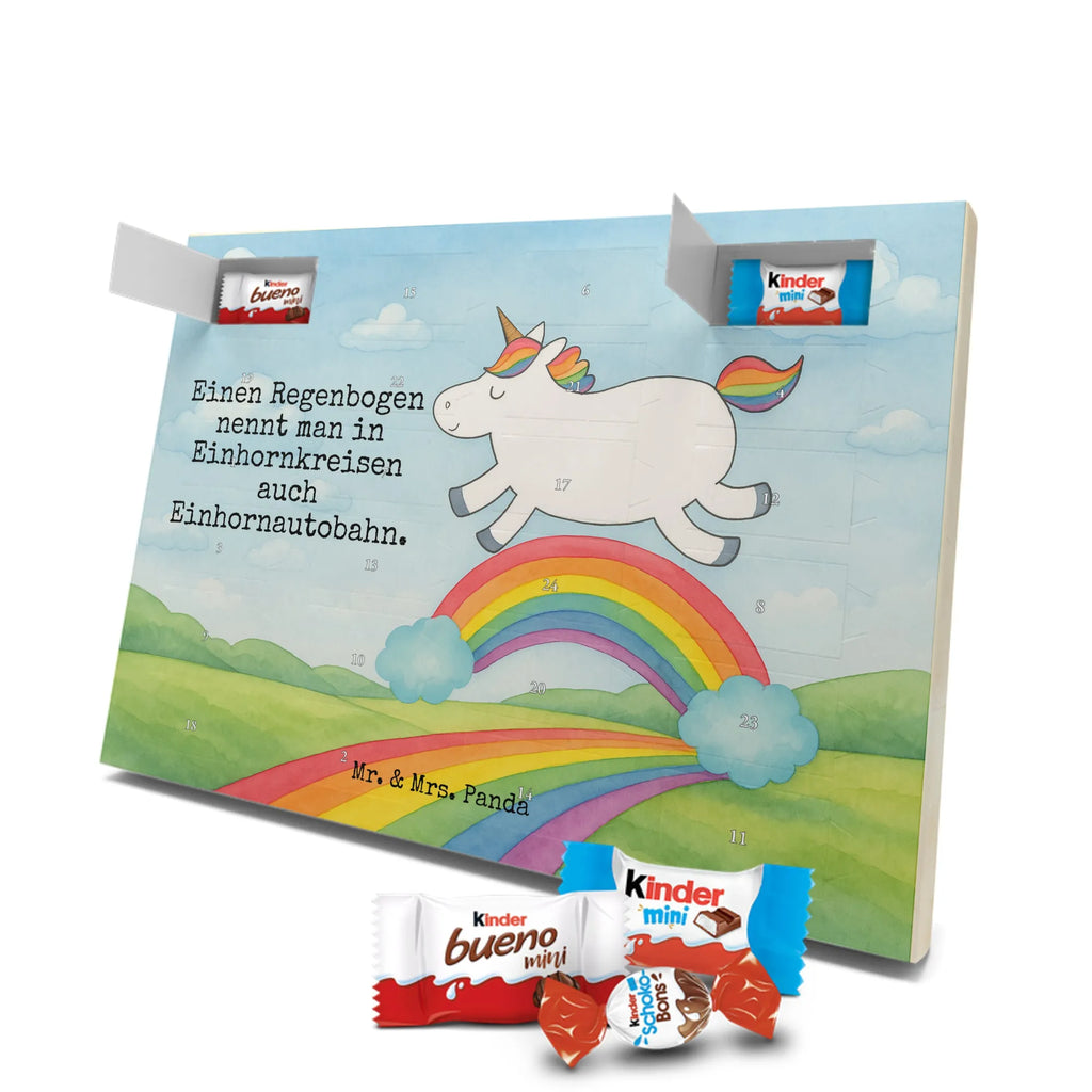 Chocolate advent calendar unicorn rainbow Design unicorn highway, rainbow, unicornpower, unicorn car, expressway, unicorn love, gift, birthday present