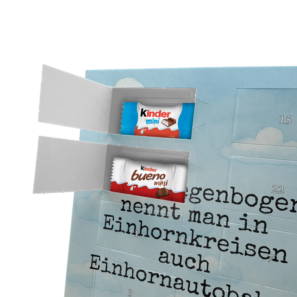 Chocolate advent calendar unicorn rainbow Design unicorn highway, rainbow, unicornpower, unicorn car, expressway, unicorn love, gift, birthday present