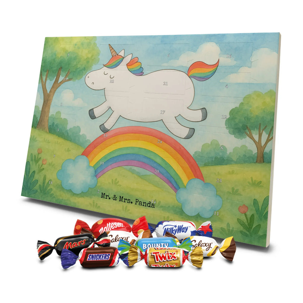 Chocolate advent calendar unicorn rainbow Design unicorn highway, rainbow, unicornpower, unicorn car, expressway, unicorn love, gift, birthday present