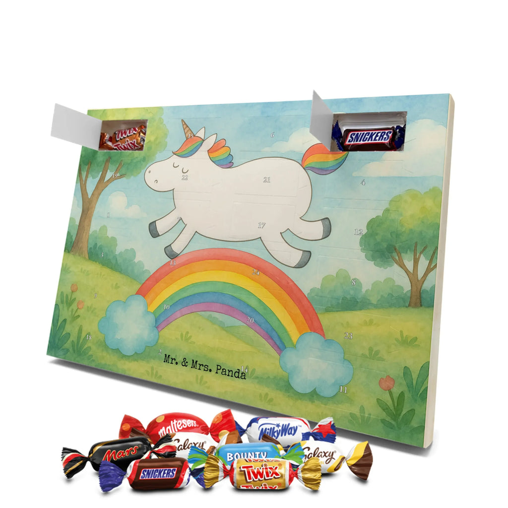 Chocolate advent calendar unicorn rainbow Design unicorn highway, rainbow, unicornpower, unicorn car, expressway, unicorn love, gift, birthday present