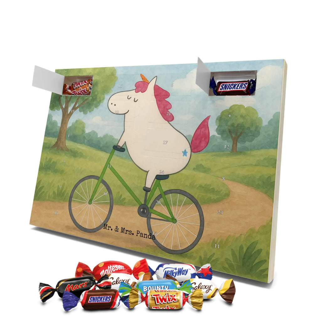 Chocolate advent calendar unicorn cyclist Design wheel, confetti, fairy dust, cycling, present, love affliction, cyclist gift, grief, luxury problem