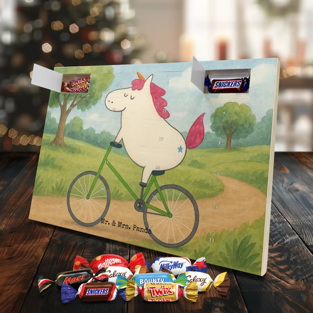 Chocolate advent calendar unicorn cyclist Design wheel, confetti, fairy dust, cycling, present, love affliction, cyclist gift, grief, luxury problem
