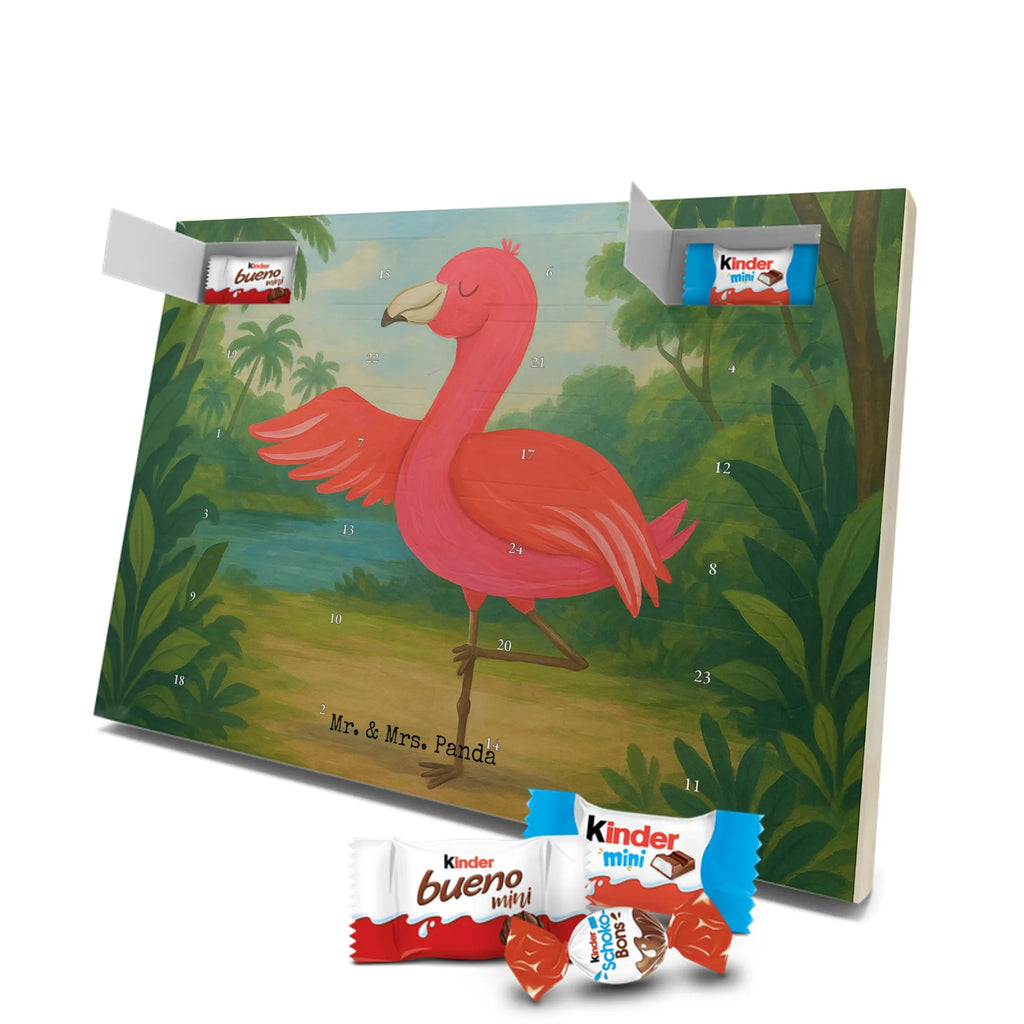 Chocolate advent calendar flamingo yoga Design children, gifts, gift idea, funny sayings, pink bird, bird of paradise, red, flamingo decoration, gift pink, adults, flamingo fans, vacation, unusual gifts in pink, pink gifts, girls gifts, small gifts, Caribbean feeling, relaxation, mindfulness, yoga exercise, bird, agitation, deep relaxation, anger
