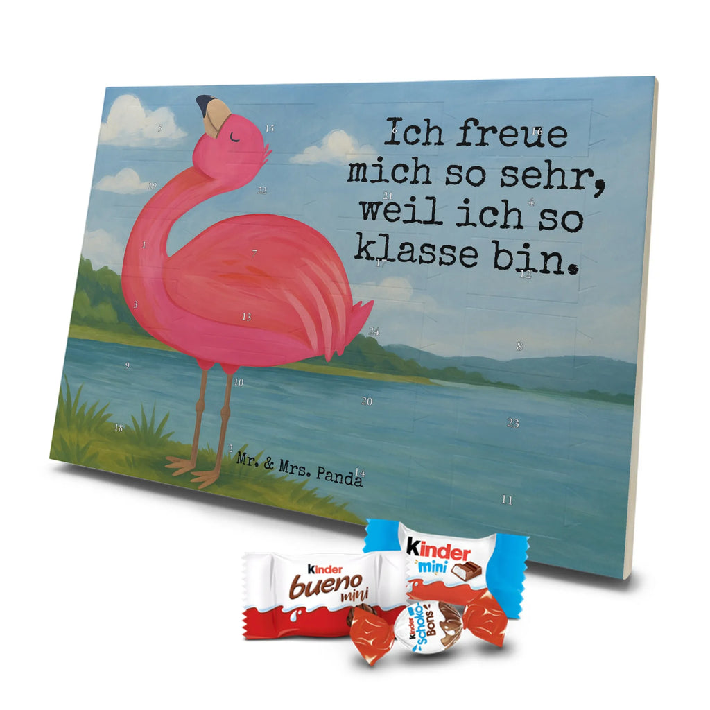 Chocolate advent calendar flamingo Proud Design children, gifts, gift idea, funny sayings, pink bird, bird of paradise, red, flamingo decoration, gift pink, adults, flamingo fans, vacation, unusual gifts in pink, pink gifts, girls gifts, small gifts, Caribbean feeling, self-love, proud, friend, best friend, joy, self-acceptance, daughter