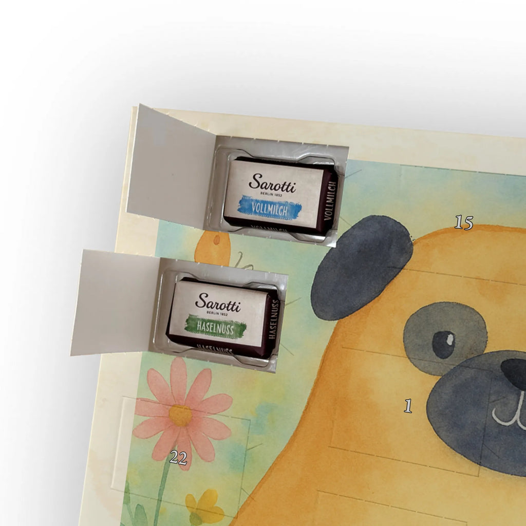 Chocolate advent calendar Pug Design dog breed, mutt, hound, woof, dog mama, love dogs, love for dogs, dog decorative items, bag with dog print, funny gifts for dog owners, what do you give a dog lover, Christmas gifts for dogs, gifts for dogs, dog sayings, dog love, Pug