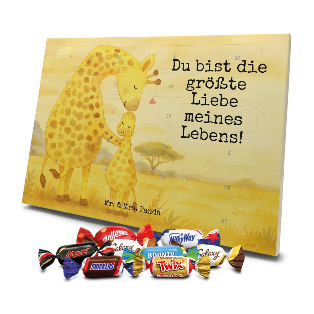 Chocolate advent calendar giraffe child Design Africa, mum, favourite person, child, son, daughter, mother