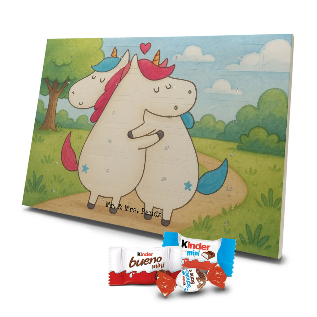 Chocolate advent calendar unicorn communication Design present, marriage, gift, witty, saying, valentine's day, Thank you