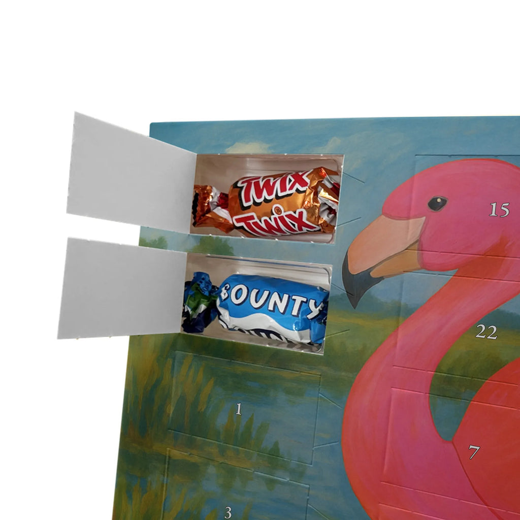 Chocolate advent calendar flamingo Classic Design children, gifts, gift idea, funny sayings, pink bird, bird of paradise, red, flamingo decoration, gift pink, adults, flamingo fans, vacation, unusual gifts in pink, pink gifts, girls gifts, small gifts, Caribbean feeling, Pride, Self-love, for me, Me, Outsider, Daughter, Saying, Son, Girlfriend, Unique, Siblings, Girlfriends