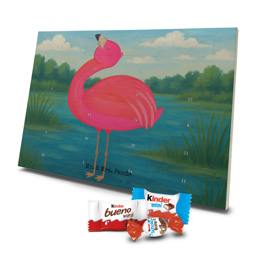 Chocolate advent calendar flamingo Proud Design children, gifts, gift idea, funny sayings, pink bird, bird of paradise, red, flamingo decoration, gift pink, adults, flamingo fans, vacation, unusual gifts in pink, pink gifts, girls gifts, small gifts, Caribbean feeling, self-love, proud, friend, best friend, joy, self-acceptance, daughter