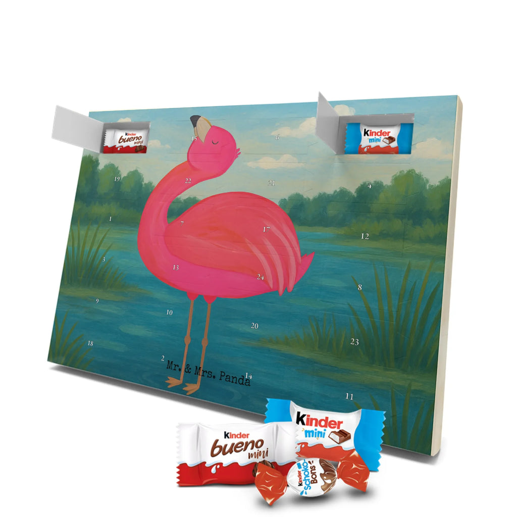 Chocolate advent calendar flamingo Proud Design children, gifts, gift idea, funny sayings, pink bird, bird of paradise, red, flamingo decoration, gift pink, adults, flamingo fans, vacation, unusual gifts in pink, pink gifts, girls gifts, small gifts, Caribbean feeling, self-love, proud, friend, best friend, joy, self-acceptance, daughter