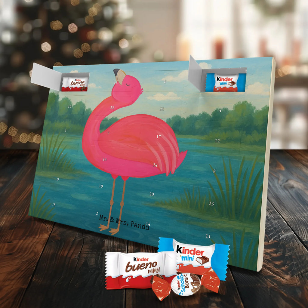 Chocolate advent calendar flamingo Proud Design children, gifts, gift idea, funny sayings, pink bird, bird of paradise, red, flamingo decoration, gift pink, adults, flamingo fans, vacation, unusual gifts in pink, pink gifts, girls gifts, small gifts, Caribbean feeling, self-love, proud, friend, best friend, joy, self-acceptance, daughter