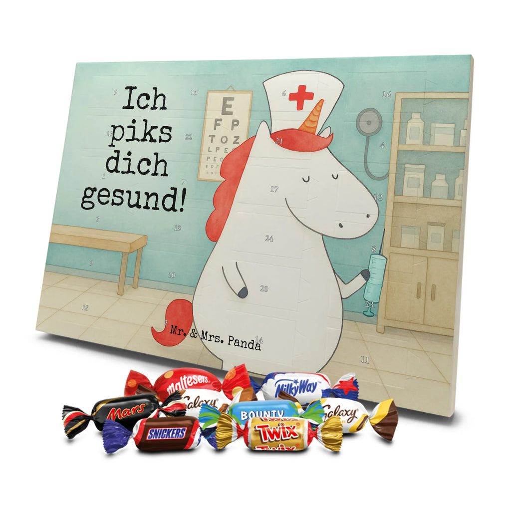Chocolate advent calendar unicorn Nurse Design doctor gift, nurse thank you, hospital, nurse gift