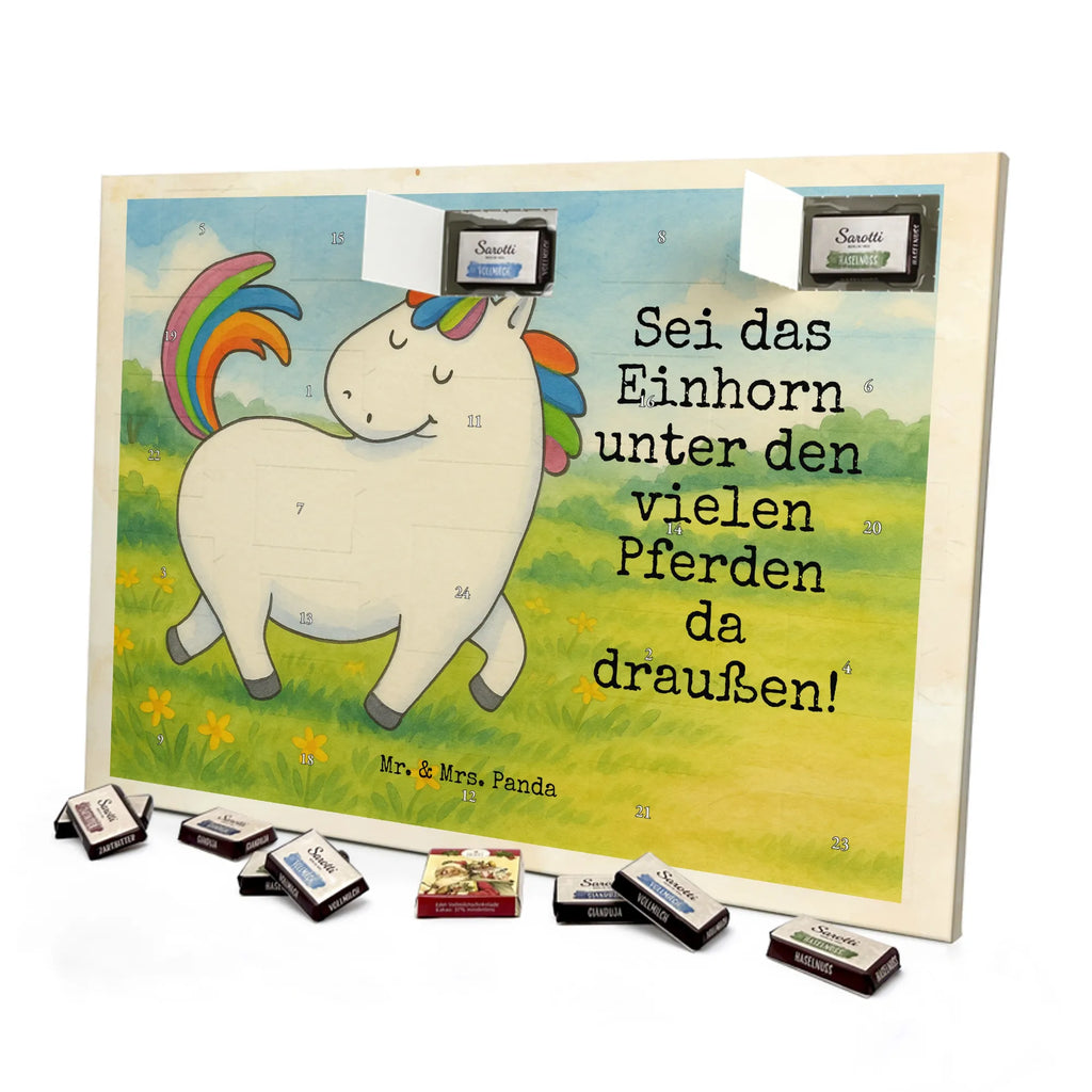Chocolate advent calendar unicorn Swagger Design riding, horse, different, equestrian, proud, girlfriend, riding gift, riding present