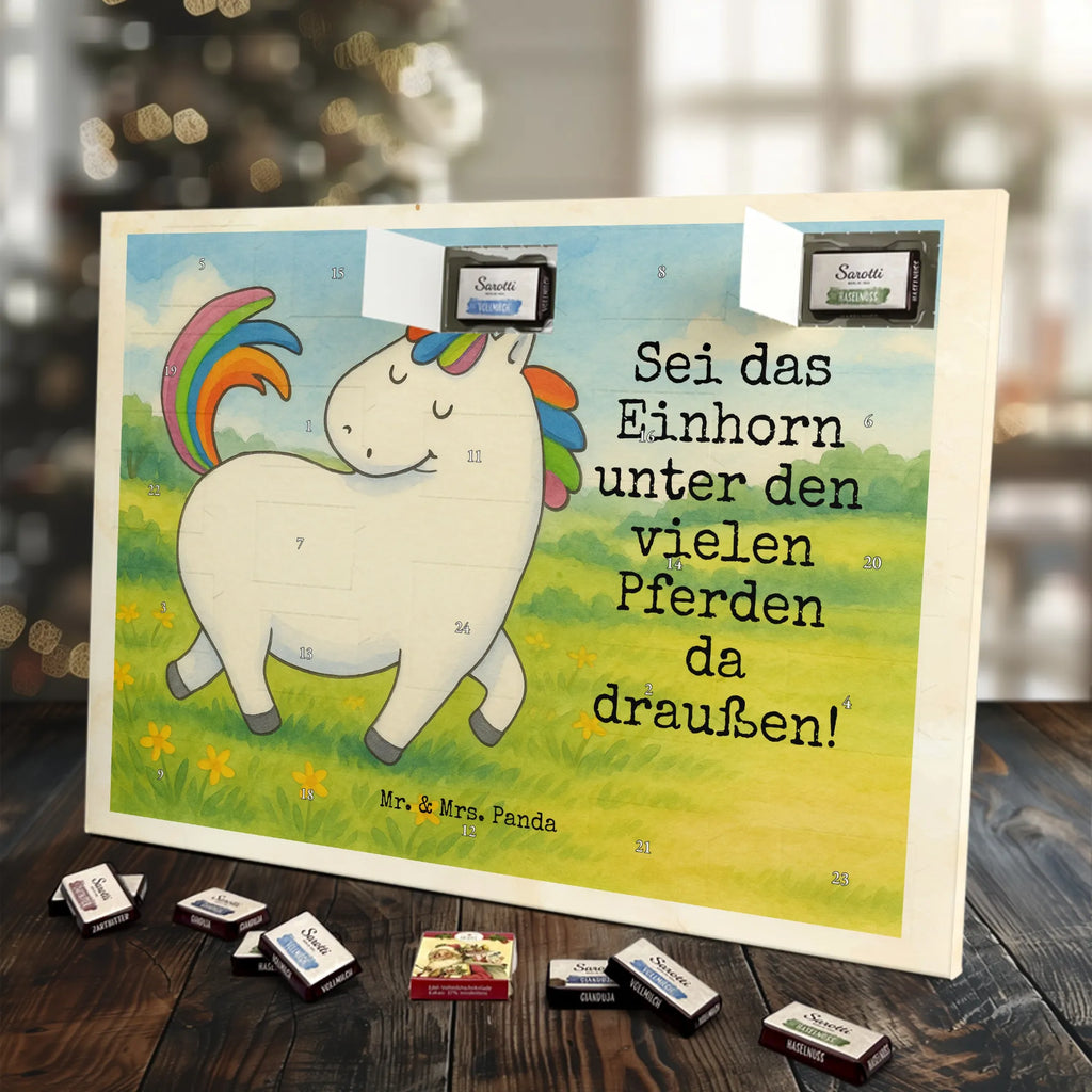 Chocolate advent calendar unicorn Swagger Design riding, horse, different, equestrian, proud, girlfriend, riding gift, riding present