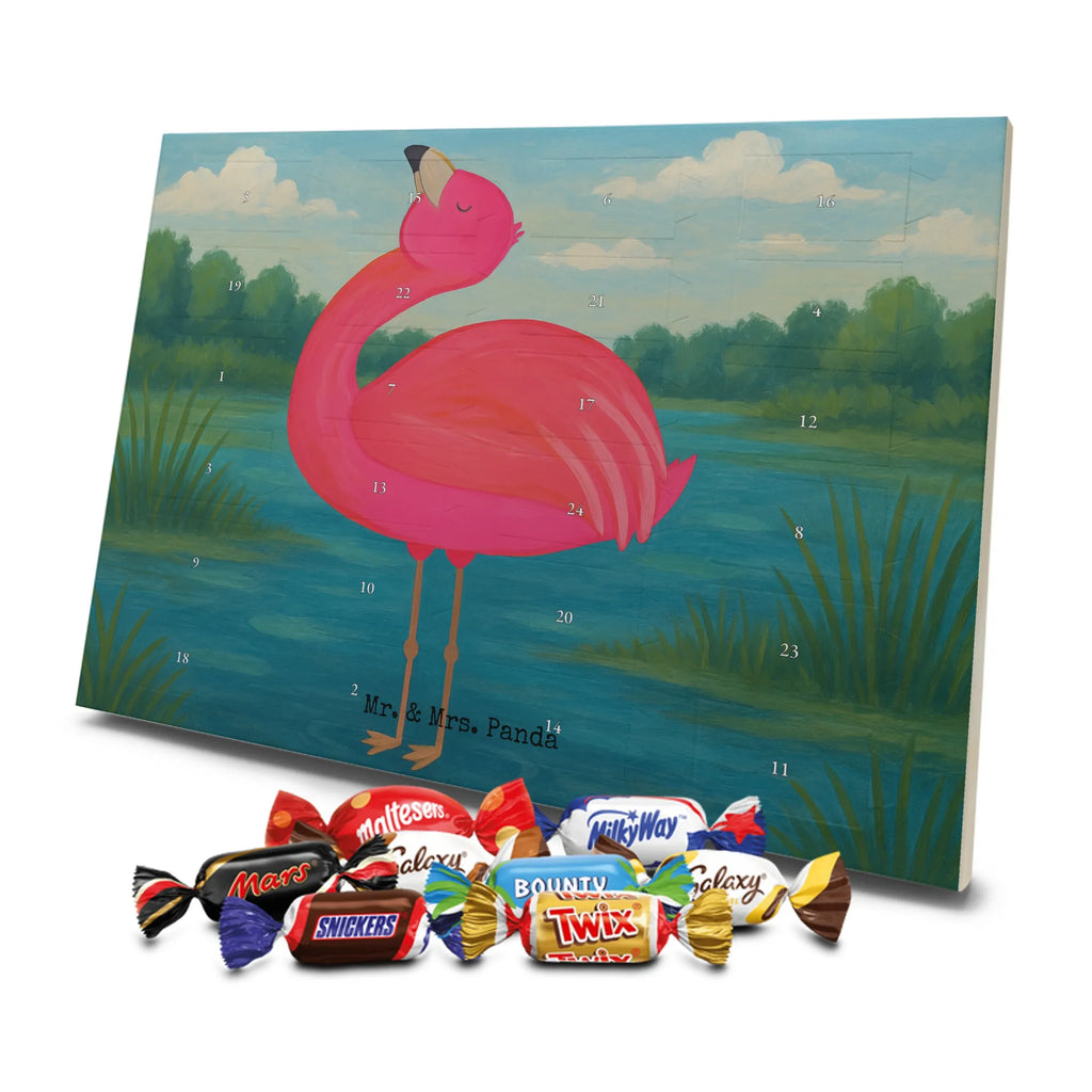 Chocolate advent calendar flamingo Proud Design children, gifts, gift idea, funny sayings, pink bird, bird of paradise, red, flamingo decoration, gift pink, adults, flamingo fans, vacation, unusual gifts in pink, pink gifts, girls gifts, small gifts, Caribbean feeling, self-love, proud, friend, best friend, joy, self-acceptance, daughter