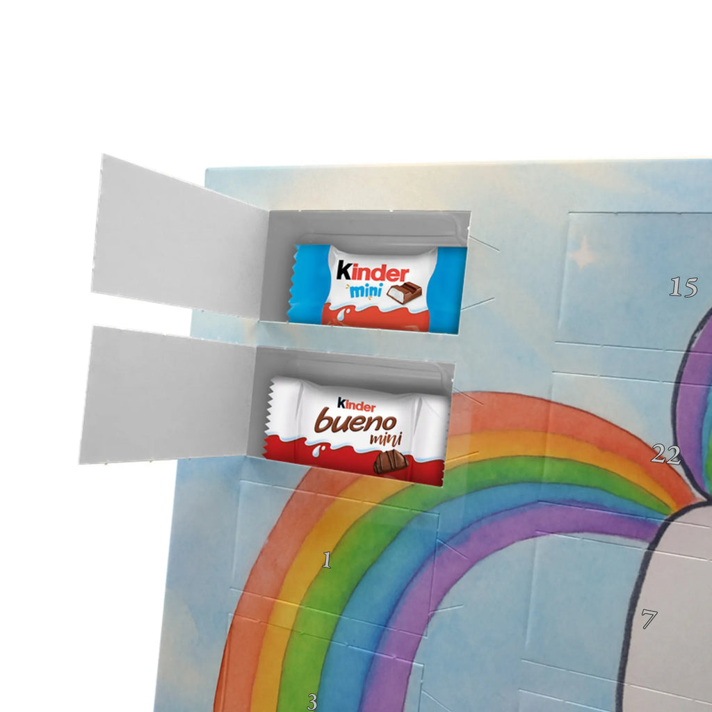 Chocolate advent calendar unicorn Pegasus Design saying fun, growing up, pegasus, playing, unicorn love, reality, rainbow