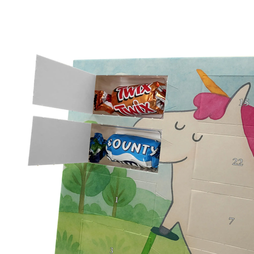 Chocolate advent calendar unicorn cyclist Design wheel, confetti, fairy dust, cycling, present, love affliction, cyclist gift, grief, luxury problem