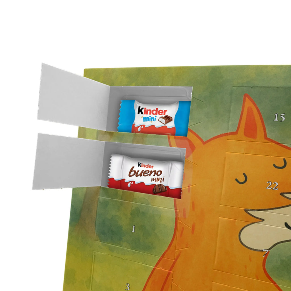 Chocolate advent calendar Fox Lantern Design animal lover, foxes, forest wildlife, clever as a fox, Lantern, Lantern parade, Caesar Otto Hugo Flaischlen, Spell comforting, Cheer up, Foxes, Saint Martin, Lovesickness Spell